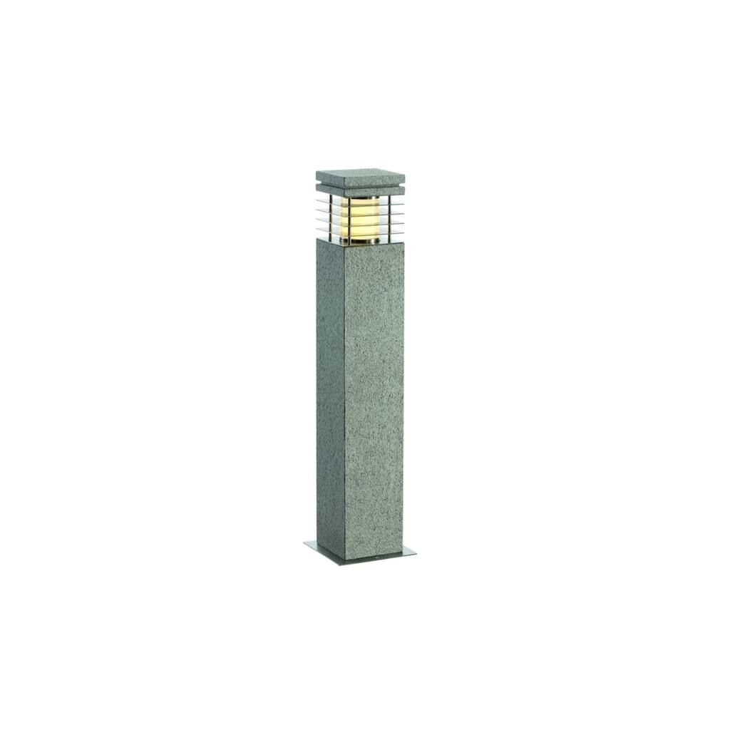 SLV Lighting Arrock Granite 70 Bollard Fixture - Silver