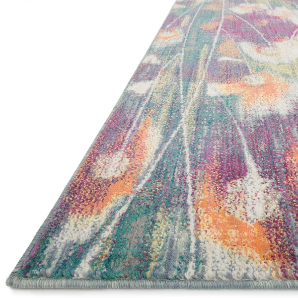 Alexander Home Modern Abstract Floral Area Rug Overstock 9585198