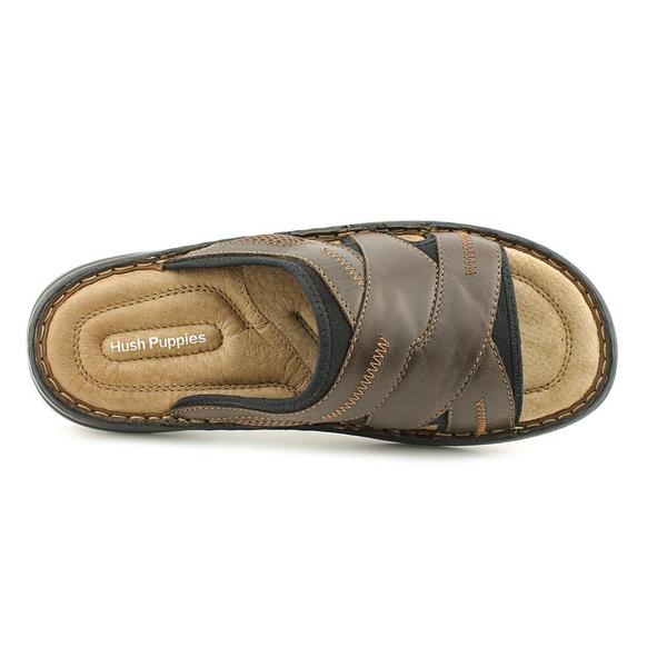 hush puppies men's leather hawaii thong sandals