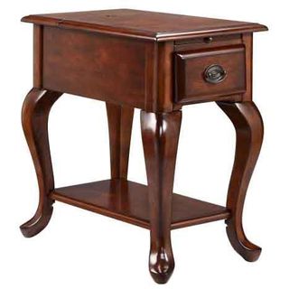Tanner Collection Wood Chairside Table - 15379729 - Overstock.com