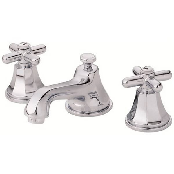 Gerber Widespread Brandywood Polished Chrome Faucet