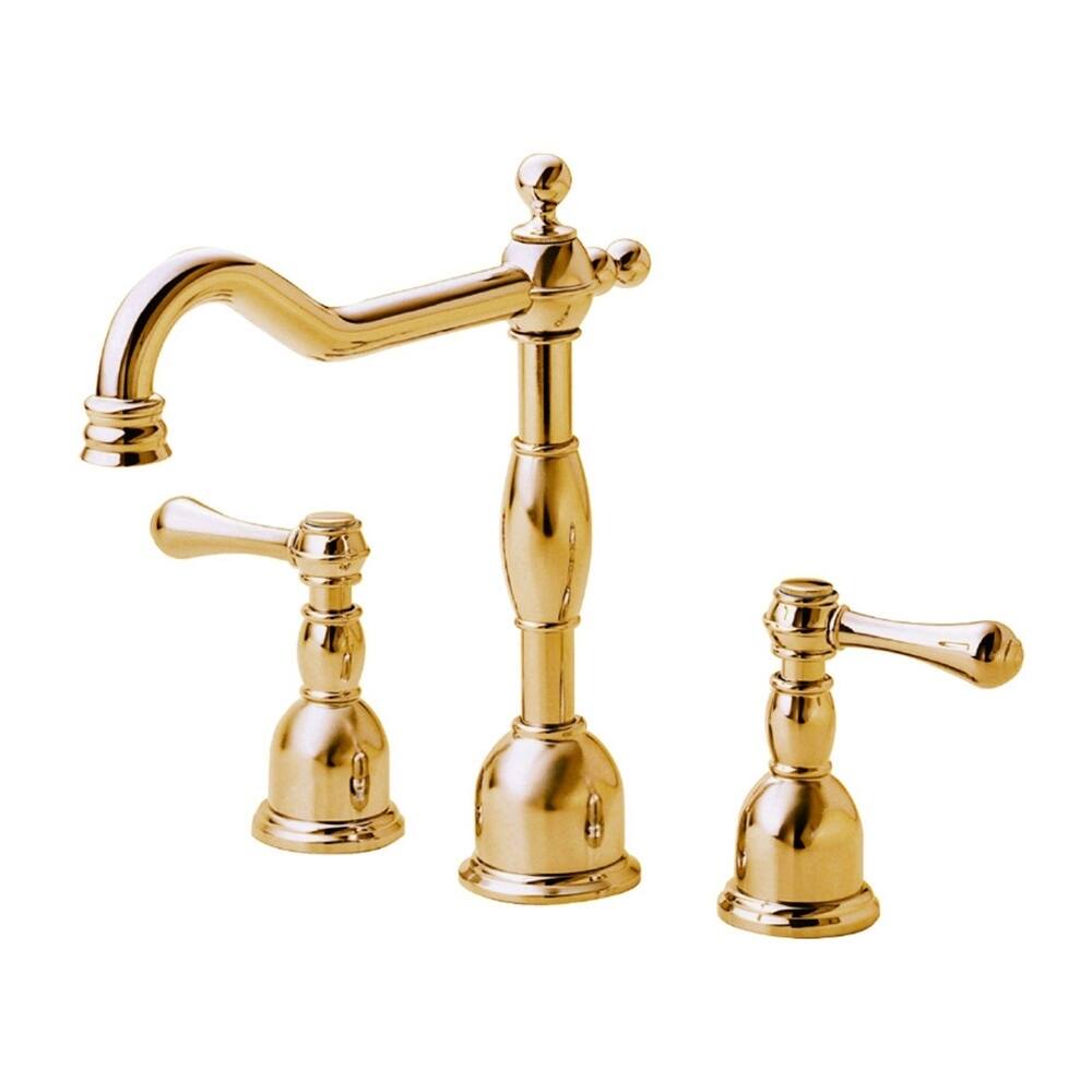 Gerber Widespread Opulence Polished Brass Faucet - Polished Brass