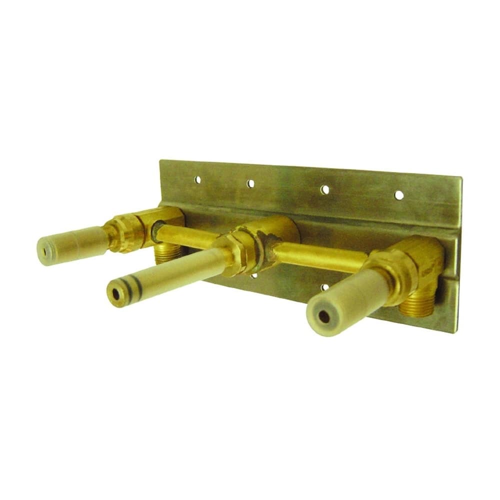 Gerber Wall-mount Valve Ceramic Disc ADA-compliant with Mounting Plate - Rough Brass