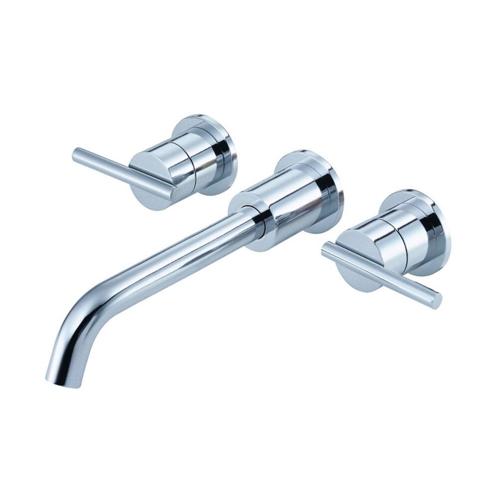 Gerber Trim Wall-mount Parma with Touch-down Drain in Polished Chrome