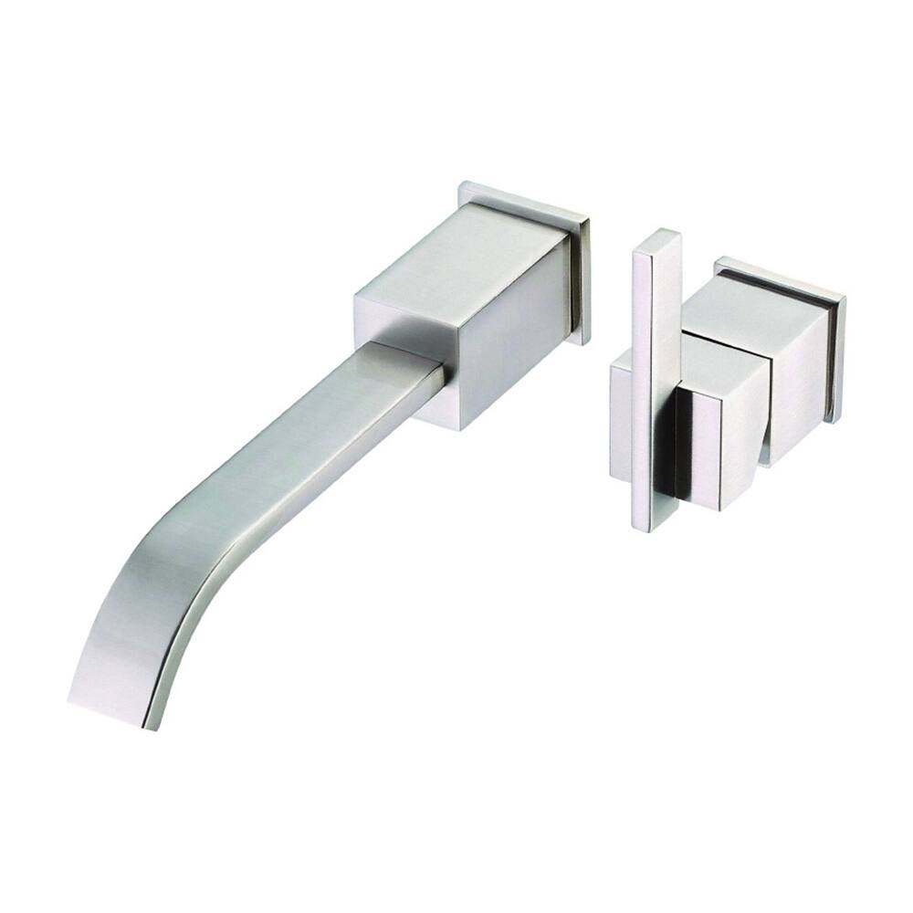 Gerber Trim Wall-mount Sirius Brushed Nickel Faucet with Touch-down Drain - Brushed Nickel