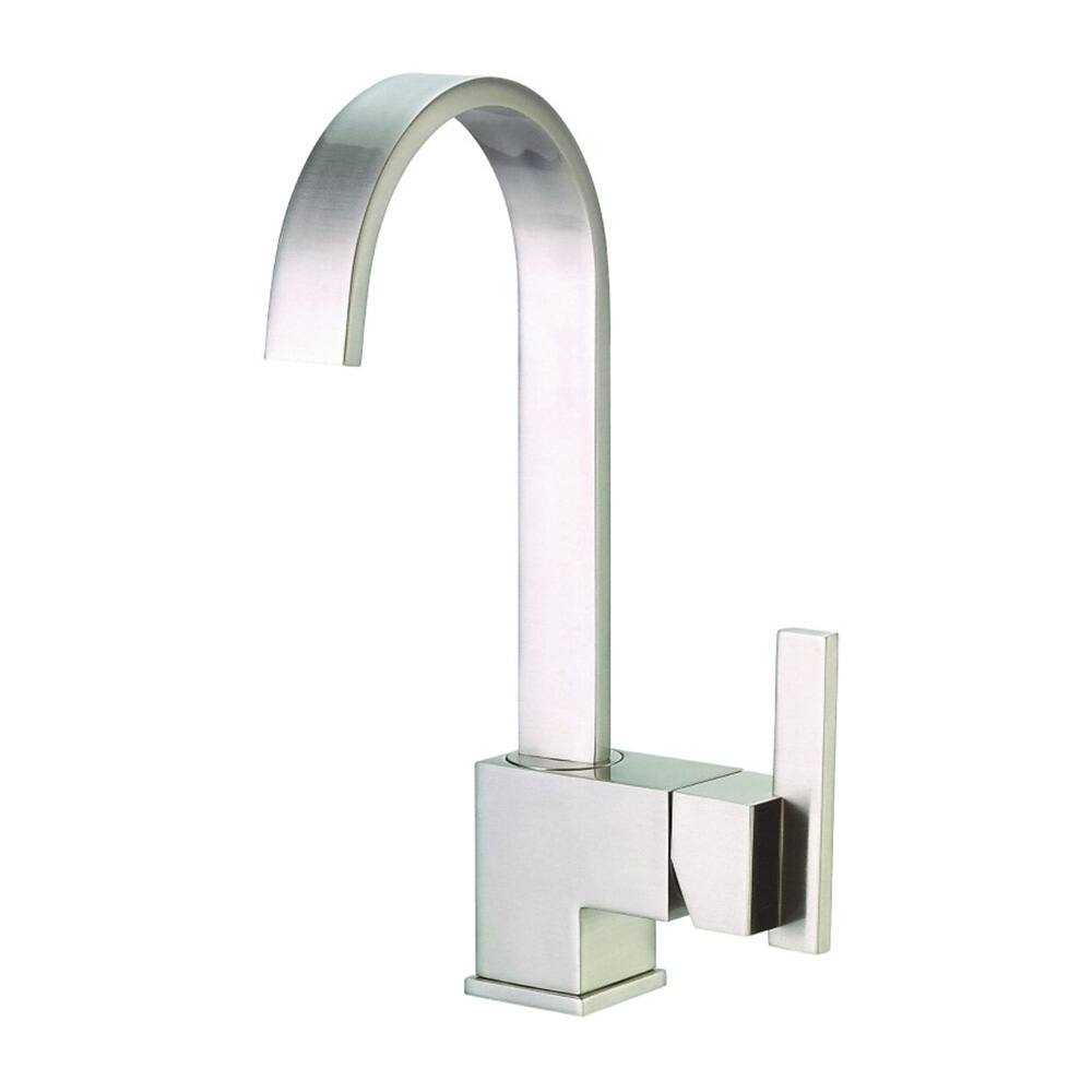 Gerber Bar Sirius Side Mt Hdl Fixed Spout Stainless Steel - Stainless Steel