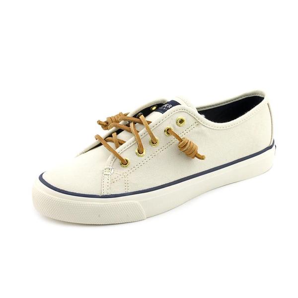 Shop Sperry Top Sider Women's 'Seacoast' Canvas Athletic Shoe - Free ...