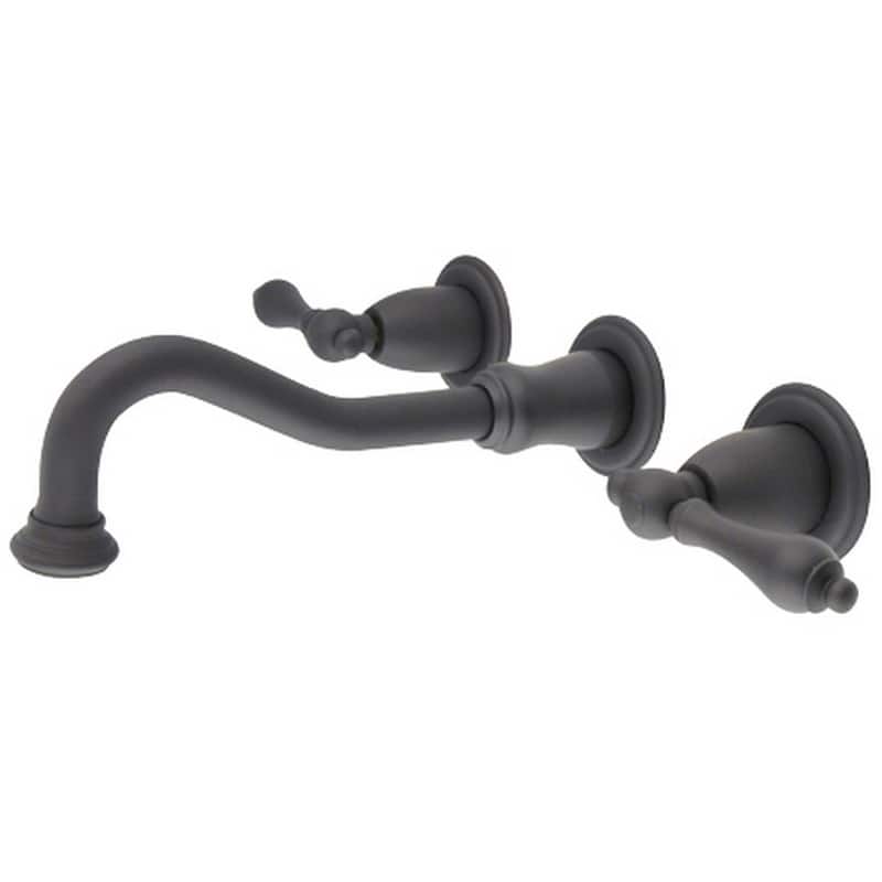 Kingston Brass Wall-mount Oil-rubbed Bronze Vessel Bathroom Faucet
