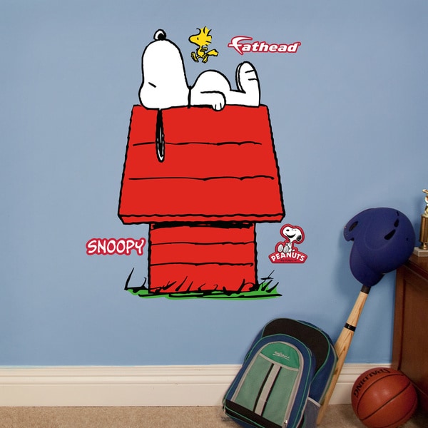 Fathead Jr. Peanuts Snoopy Wall Decals - Free Shipping On Orders Over ...