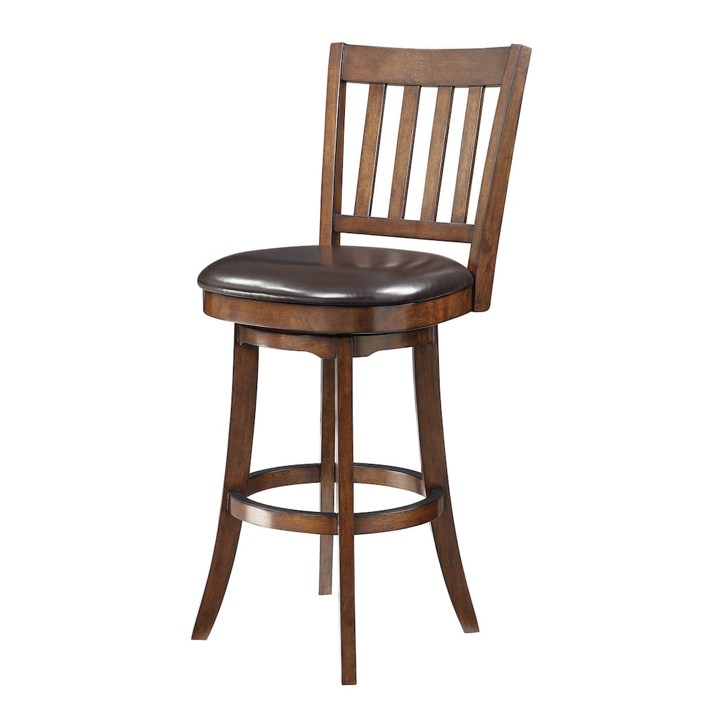 Mission 30" Bar Stool with Solid Wood Frame