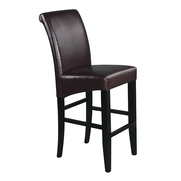 Metro Parson's 30-inch Eco Leather Barstool with Espresso Legs