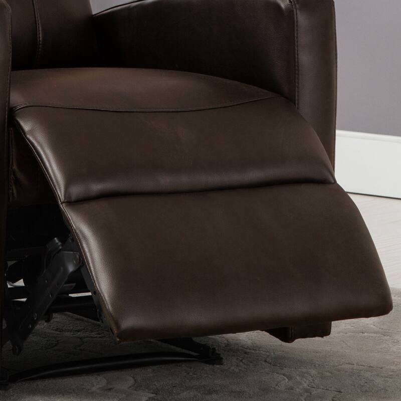 Sean Black Small Reading Power Recliner - Brown