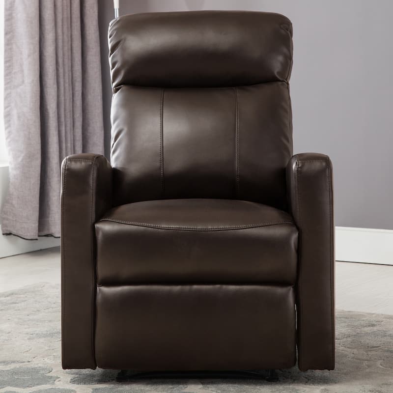 Sean Black Small Reading Power Recliner
