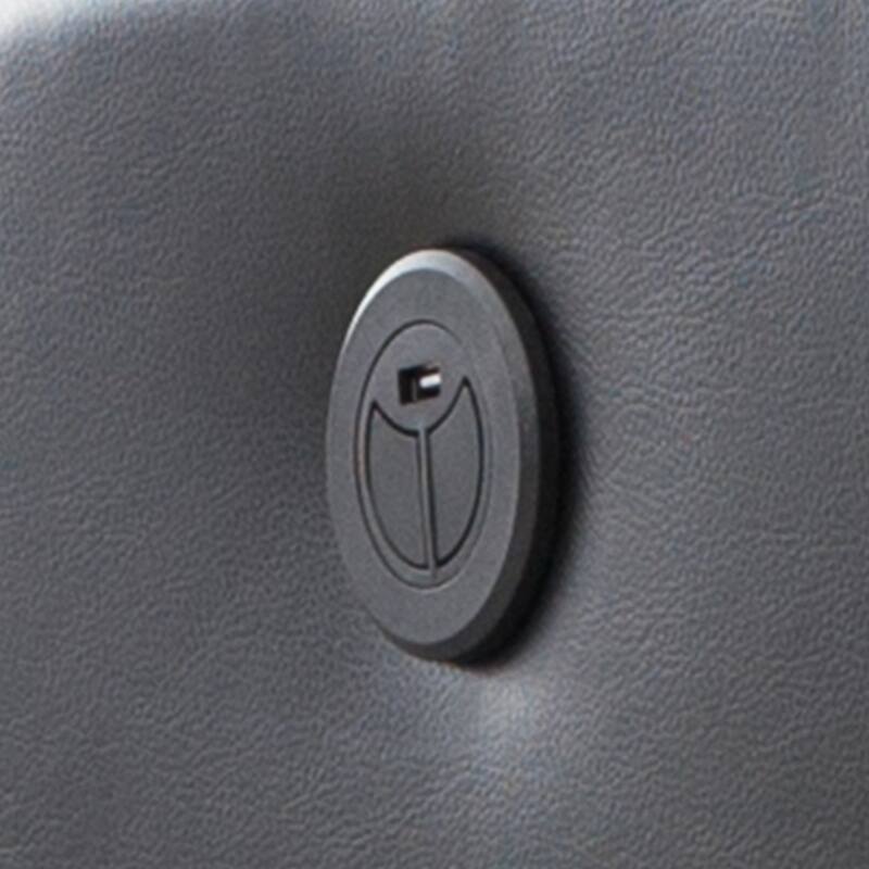 Sean Black Small Reading Power Recliner