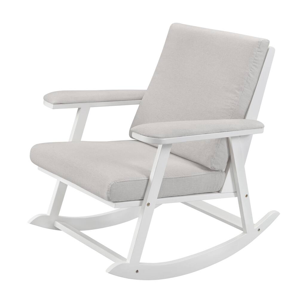 Babyletto Cricket Rocker with Grey Cushions