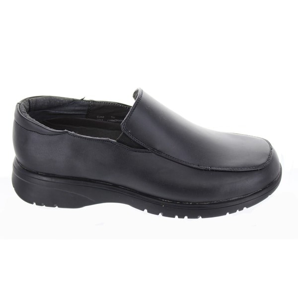 Men's Leather Slip-on School Shoes 