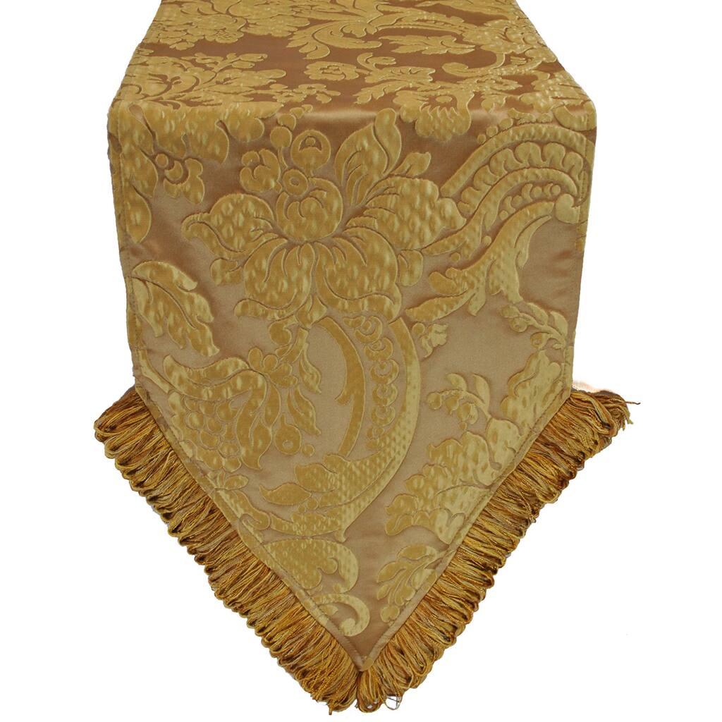 Austin Horn Classics Genevieve Gold Luxury Table Runner