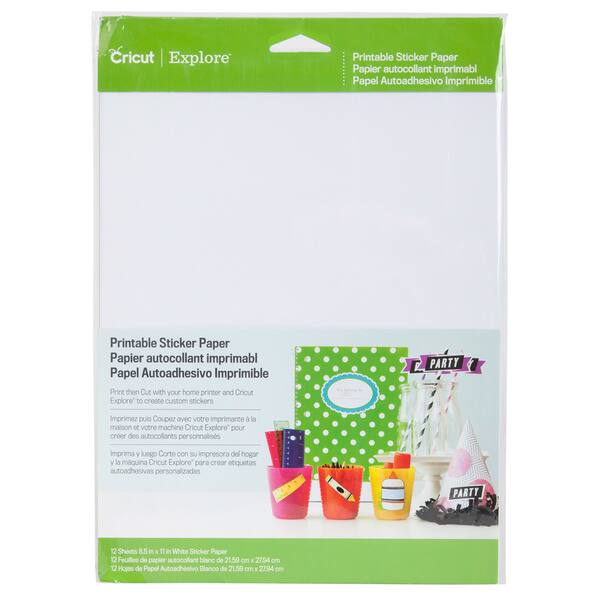 Cricut 2002530 Printable Adhesive Paper Bed Bath And Beyond 9597754