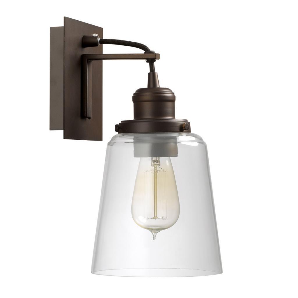 Urban 1-light Burnished Bronze Wall Sconce