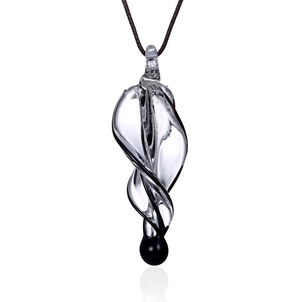 Italian Murano Style Glass Tornado Twirl Quality Fashion Earrings+Necklaces