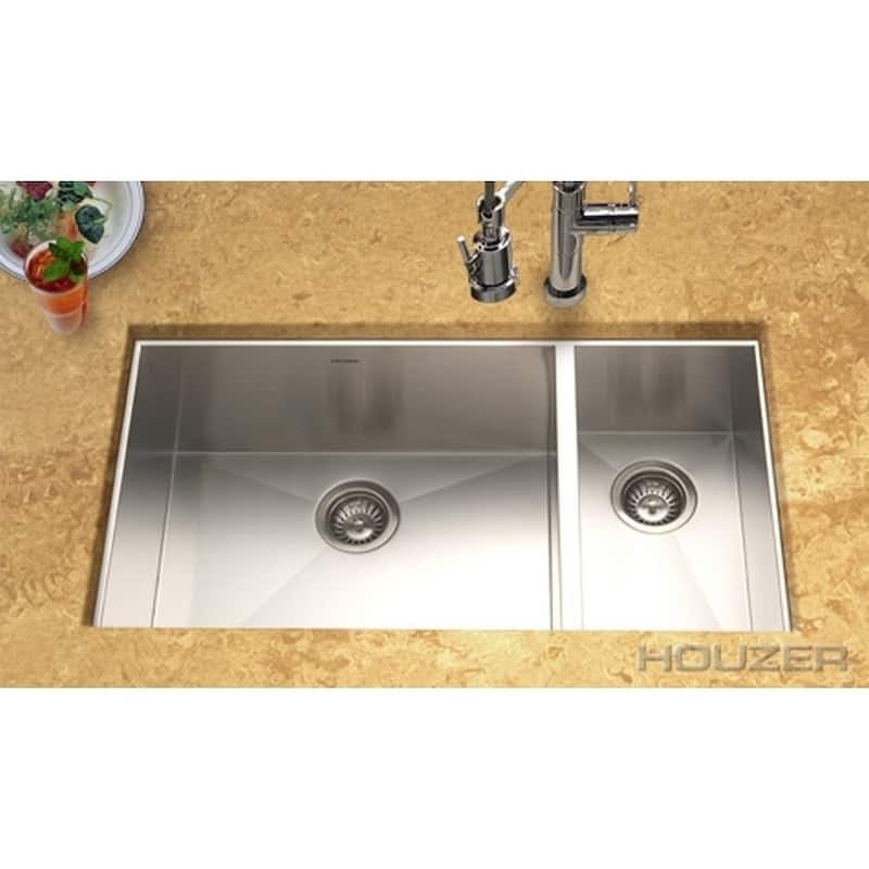 Houzer Contempo 70 and 30 Double Bowl