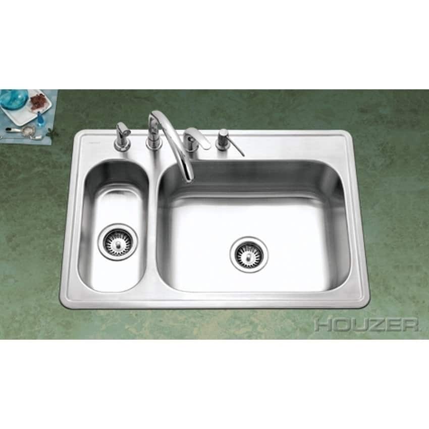 Houzer Legend 80/20 Double Bowl