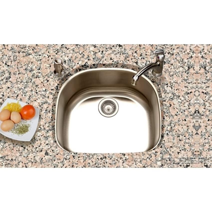 Houzer Eston Single D-Bowl