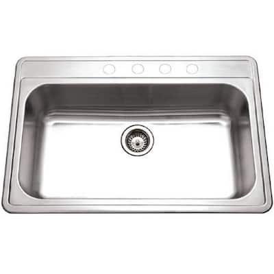 Houzer Premiere Gourmet Large Single Bowl