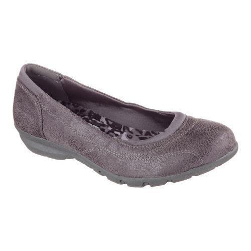 charcoal ballet flats