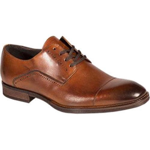 Shop Men's Bacco Bucci Celta Cap Toe Oxford Tan Calfskin - Free ...