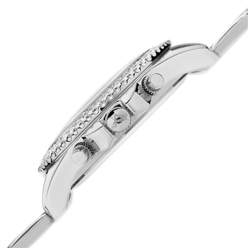 August Steiner Women's AST8136LP Swiss Quartz Diamond Bracelet Watch
