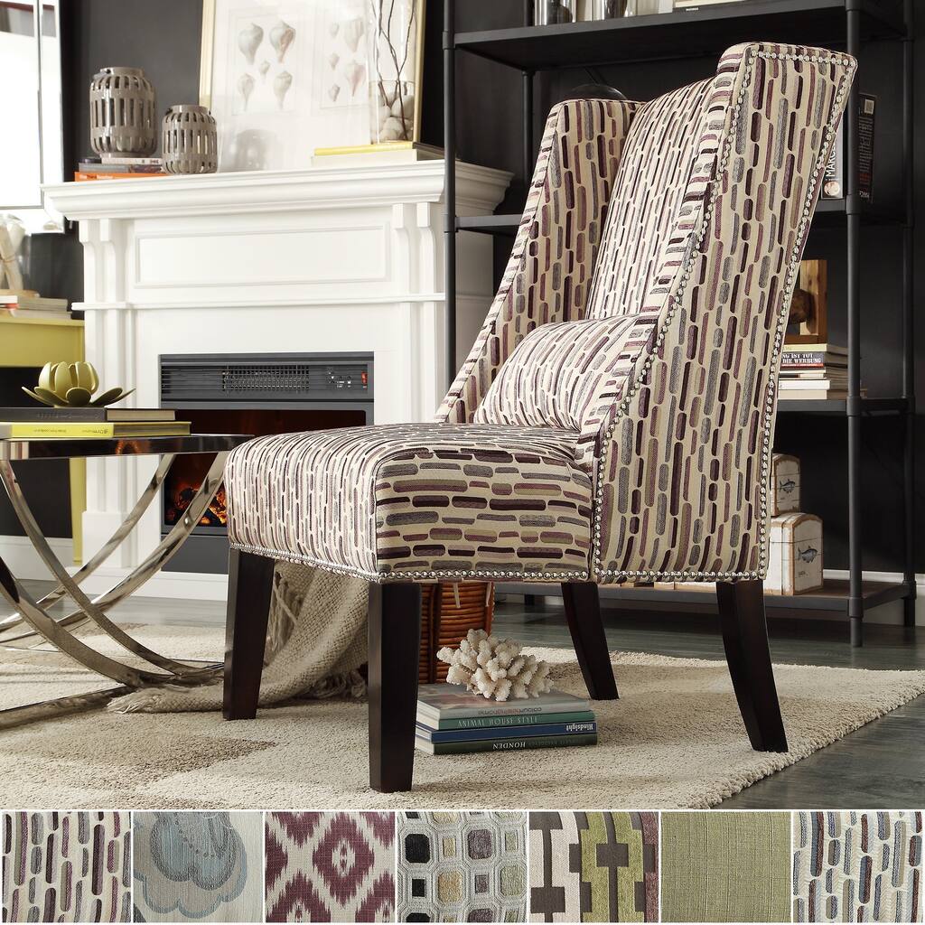 Dorchester Wingback Nail Head Accent Chair
