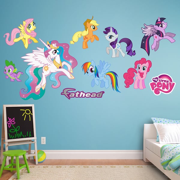 Fathead My Little Pony Collection Wall Decals - Bed Bath & Beyond - 9601358