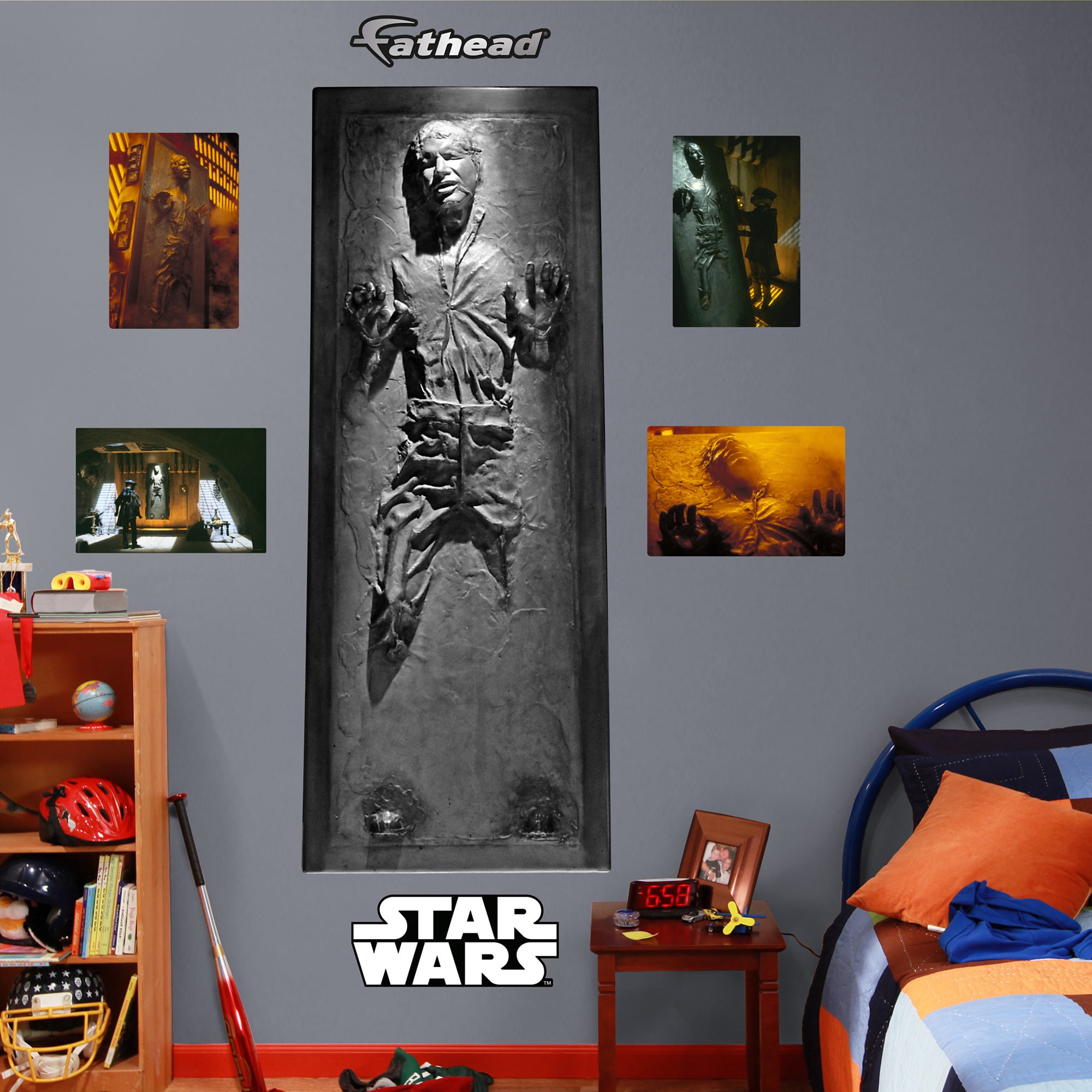 Fathead Han Solo Carbonite Wall Decals, image size:2000x2000
