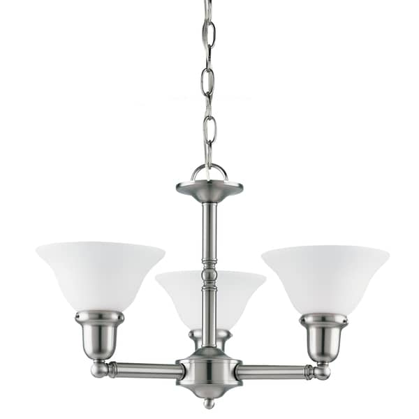 Basix EE Bronze 3 light Mini Chandelier