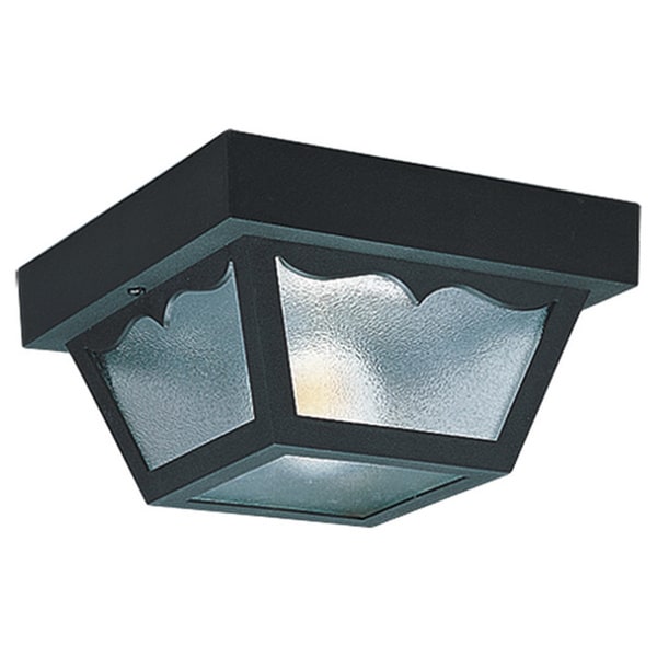 Shop 2light Outdoor Black Ceiling Fixture Free Shipping On Orders