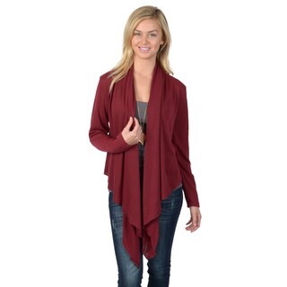 Journee Collection Women's Long Sleeve Open Front Duster Cardigan