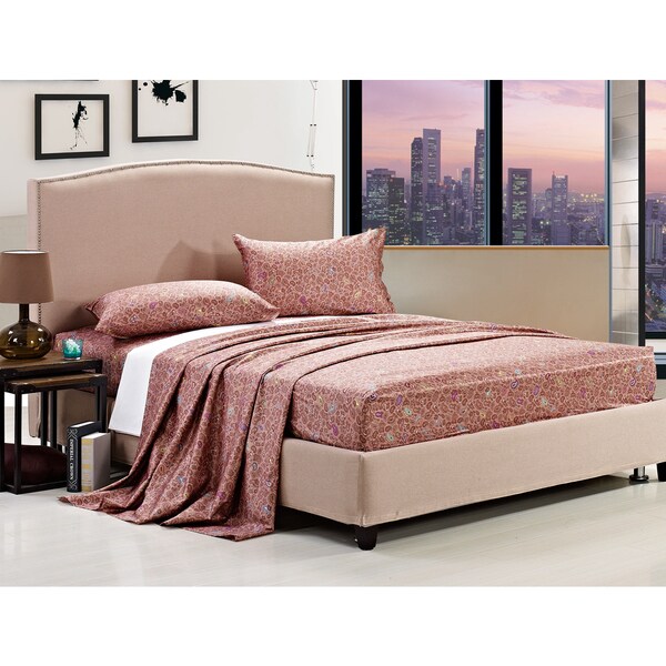 Superior 300 Thread Count Deep Pocket Printed Cotton Sheet Set