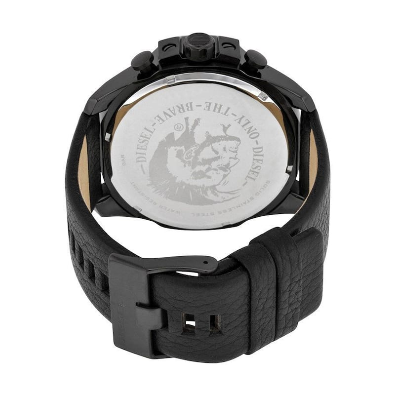 Diesel Men's Mega chief Black Dial Watch - DZ4323 - 6 (36)