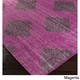 preview thumbnail 22 of 29, Crediton Hand-knotted Contemporary Wool Area Rug 3' 6" x 5' 6" - Magenta