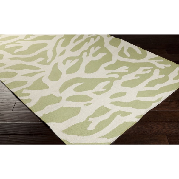 Hand-Woven Kaylee Wool Area Rug (9' x 13') - 9' x 13'