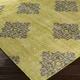 preview thumbnail 31 of 29, Crediton Hand-knotted Contemporary Wool Area Rug 2' x 3' - Green