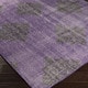preview thumbnail 18 of 29, Crediton Hand-knotted Contemporary Wool Area Rug 5'6" x 8'6" - Purple