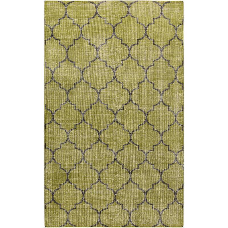 Beverly Hand-knotted Bohemian Trellis Wool Area Rug