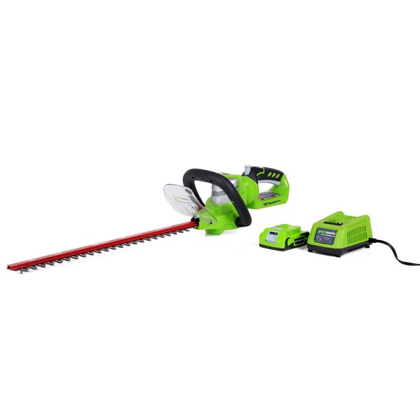 Greenworks 22 deals hedge trimmer