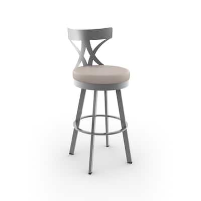 Amisco Washington Swivel Bar Stool