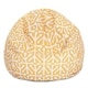 preview thumbnail 1 of 21, Majestic Home Goods Aruba Classic Bean Bag Chair Small/Large Small - Citrus