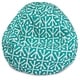 preview thumbnail 11 of 21, Majestic Home Goods Aruba Classic Bean Bag Chair Small/Large Large - Pacific