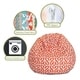 preview thumbnail 8 of 21, Majestic Home Goods Aruba Classic Bean Bag Chair Small/Large