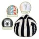 preview thumbnail 6 of 15, Majestic Home Goods Vertical Stripe Classic Bean Bag Chair Small/Large